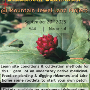 Goldenseal Cultivation Workshop