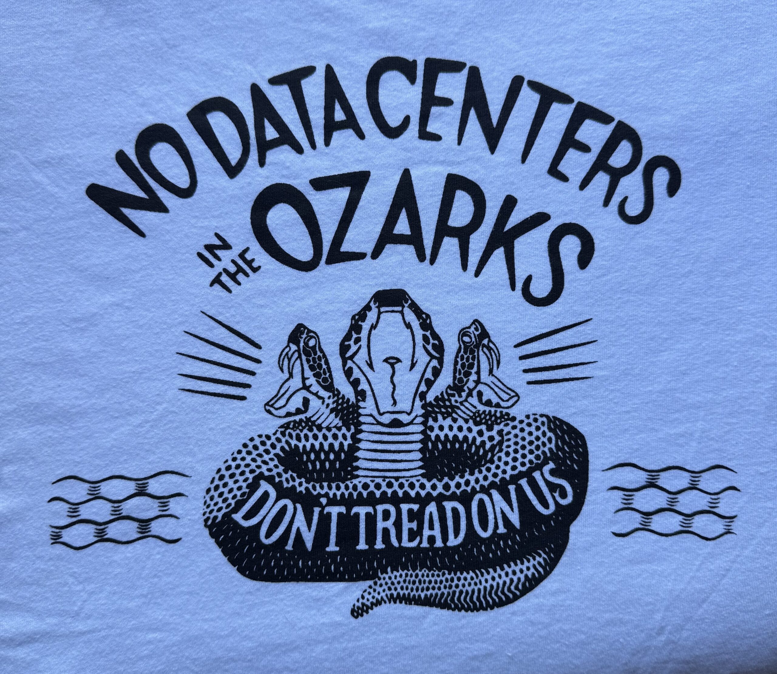 No Data Centers in the Ozarks Tee